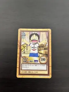 ワンピース カードダスハイパーバトル C04 ルフィ 海賊への憧れ - メルカリ