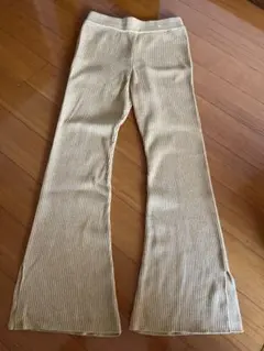 ニットパンツ ワイドパンツ