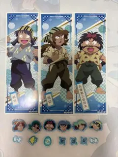 ツインクル 忍たま乱太郎 カシャカシャマスコット　ロングステッカー　兵庫水軍