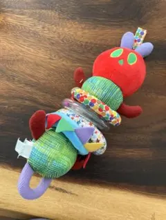 ！期間限定！【美品】はらぺこあおむし　カラフルキャラクターラトル