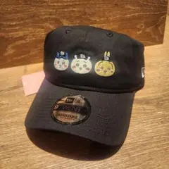 新品 NEW ERA 9TWENTY ちいかわ キャップ ブラック S/M