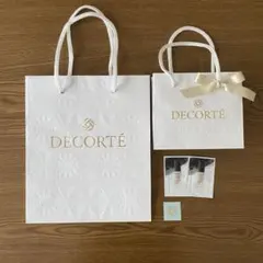 デコルテ　decorte ショッパー　紙袋　ショップ袋