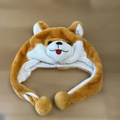 キツネ 被り物 帽子 アニマルキャップ