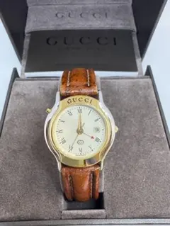 GUCCI 7200M ローマ数字 ラウンド 腕時計 - メルカリ