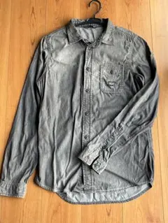 DIESEL シャツ　デニム　グレーのサムネイル