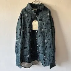 ciao tokyo 猫柄 シャツ タグ付き 日本製