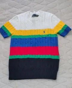 Polo Ralph Lauren 半袖セーター XS カラフル