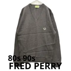 ♠️ FRED PERRY フレッドペリー　ヴィンテージニット　80s 90s
