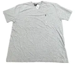 ★【新品未使用】ポロ・ラルフ・ローレン グレー Tシャツ L