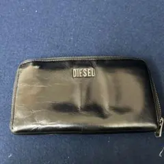 DIESEL ディーゼル　レザー　長財布　ラウンドファスナー