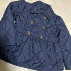 美品✨️RALPH LAUREN ラルフローレン キルティングコート100ネイビー