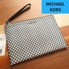 【MICHAEL KORS】クラッチバッグ チェック
