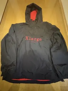 XLARGE ナイロンアノラックパーカー　フーディー