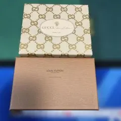 美品！GUCCI・LOUIS VUITTON グッチとビトンの空箱2個セット