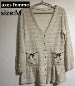 レア✨axes femme アクシーズファム　森ガール バレエコア カーディガン