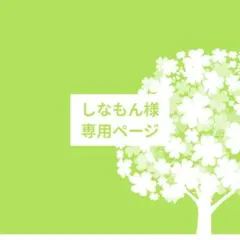 しなもん様専用ページ