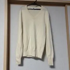 2026年2月19日処分予定！【ユニクロ】白長袖ニット