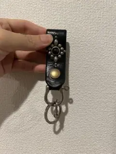 ジョンローレンスサリバン　レザーキーリング