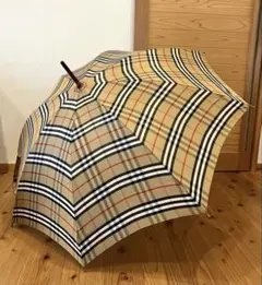 【未使用品】Burberrys 長傘 ノバチェック 雨傘のサムネイル