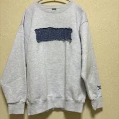 Reebok 裏起毛トレーナー　グレー Lサイズ