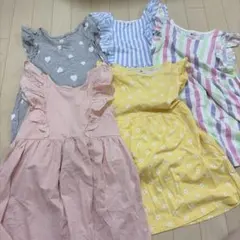 H&M⭐️ワンピース5点⭐️120センチ⭐️