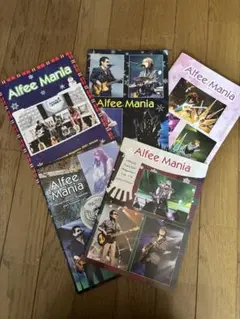 【即發】Alfee Mania 粉絲俱樂部會報五冊套組 可合併購買
