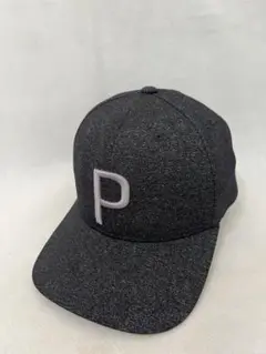 【PUMA】ダークグレー キャップ ゴルフ　スポーツ