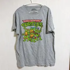 Teenage Mutant Ninja Turtles Tシャツ グレー【M】