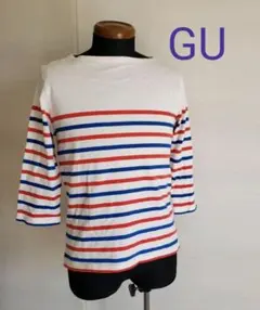 【GU】トップス　カットソー　Tシャツ　綿