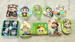 スタバぶぶイラストビーズセット 10個