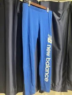 new balance ジャージパンツ Lサイズ 青