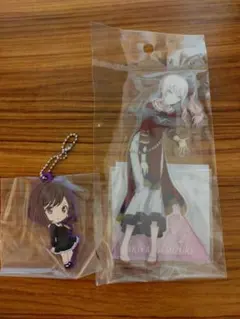 プロジェクトセカイ　暁山瑞希アクスタ＆東雲絵名ストラップ