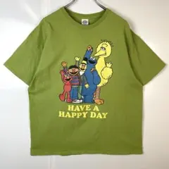 Delta セサミストリート　キャラTシャツ　古着