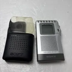 srf-r405 SONY ラジオ　FM/AM ケース付きのサムネイル