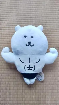 ナガノキャラクターズ 自慢の筋肉BIGぬいぐるみ タグ付き 匿名配送