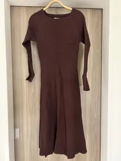 Lagunamoon ニットワンピース　ブラウン