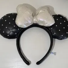 ディズニー　カチューシャ　ミニー　キルティング