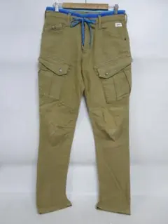 L104 EDWIN JERSEYS カーゴパンツ ベージュ メンズ Sのサムネイル