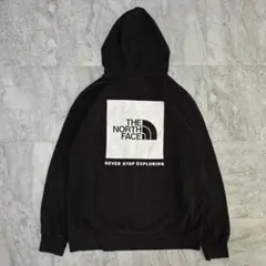 THE NORTH FACE パーカー フーディー ボックスロゴ 黒 XL相当