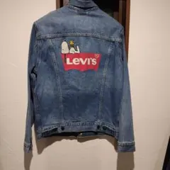 Levi's スヌーピー刺繍 デニムジャケット M