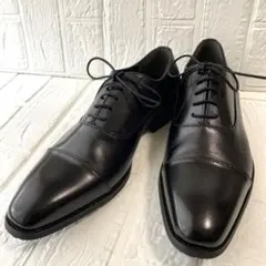 【美品】ヒロコ コシノ オム メンズ ストレートチップ ビジネスシューズ 黒のサムネイル