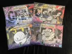 ワンピース一番くじ⭐︎ルフィ ４枚タオルセット