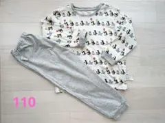 ユニクロ ピングー パジャマ 110 UNIQLO
