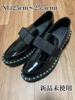 ドノバン　アキロン　パールリボンローファー　Lサイズ パールリボンローファー[C]