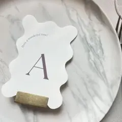 テーブルナンバー　結婚式　ウェディング　披露宴　wedding ペーパーアイテム