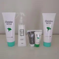 クリスティーヌシャンプーヘアパックセット TBKクリスティーヌシャンプー・ヘアパック - メルカリ
