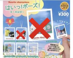 サンリオ　ガチャガチャ　はいっ！ポーズ！　キーホルダー