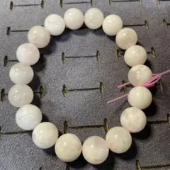 超美品　千層セリサイトインローズクォーツブレスレット