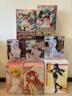 美少女フィギュア 8点セット まとめ売り 初音ミク NIKKE 五等分の花嫁等