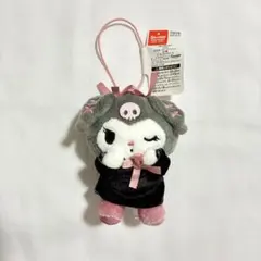 【新品】クロミたれ耳リボンマスコット ピンク キーホルダー